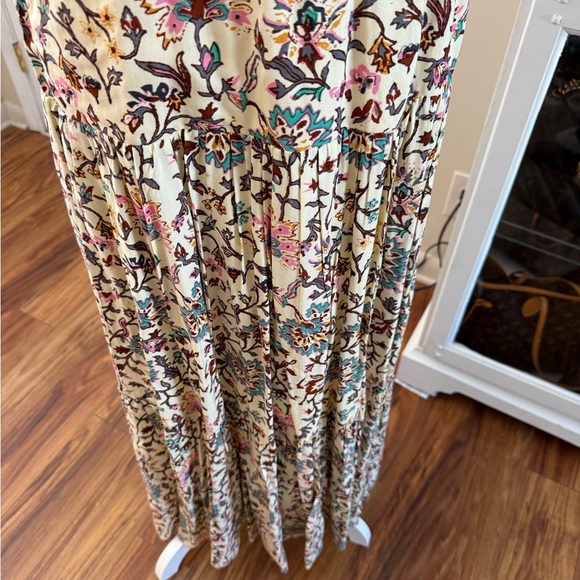 RAGA Cream and Teal Floral Blouse - Picture 6 of 7